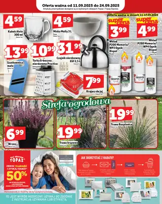 TOPAZ - gazetka promocyjna Gazetka od czwartku 11.09 do środy 17.09 - strona 27 TOPAZ - gazetka promocyjna Gazetka od czwartku 11.09 do środy 17.09 - strona 27