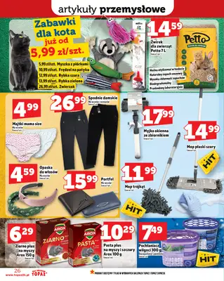 TOPAZ - gazetka promocyjna Gazetka od czwartku 11.09 do środy 17.09 - strona 26 TOPAZ - gazetka promocyjna Gazetka od czwartku 11.09 do środy 17.09 - strona 26
