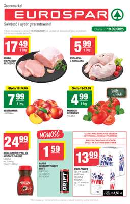 SPAR - gazetka promocyjna Gazetka Eurospar od środy 10.09 do niedzieli 21.09