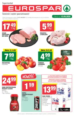 SPAR - gazetka promocyjna Gazetka Eurospar od środy 10.09 do niedzieli 21.09