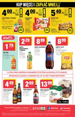 SPAR - gazetka promocyjna Gazetka Spar Mini od środy 10.09 do niedzieli 21.09 - strona 4