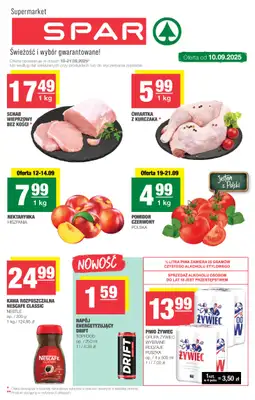 SPAR - gazetka promocyjna Gazetka Spar od środy 10.09 do niedzieli 21.09