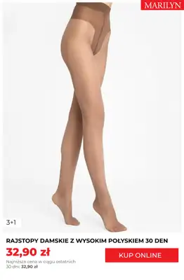 Marilyn - gazetka promocyjna Rajstopy 3+1 gratis – w zestawie taniej! od środy 03.09  - strona 6 Marilyn - gazetka promocyjna Rajstopy 3+1 gratis – w zestawie taniej! od środy 03.09  - strona 6