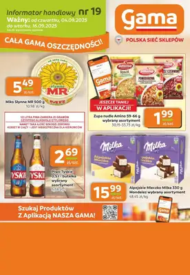 Gama - gazetka promocyjna Gazetka od czwartku 04.09 do wtorku 16.09 - strona 12 Gama - gazetka promocyjna Gazetka od czwartku 04.09 do wtorku 16.09 - strona 12