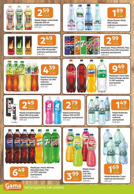 Gama - gazetka promocyjna Gazetka od czwartku 04.09 do wtorku 16.09 - strona 10