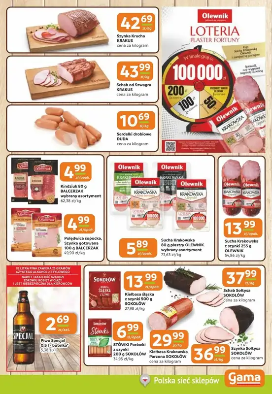 Gama - gazetka promocyjna Gazetka od czwartku 04.09 do wtorku 16.09 - strona 3