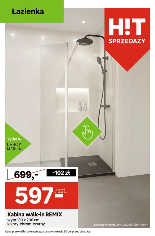 Leroy Merlin - gazetka promocyjna HITY SPRZEDAŻY! od czwartku 04.09 do wtorku 23.09 - strona 8