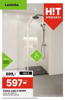 Leroy Merlin - gazetka promocyjna HITY SPRZEDAŻY! od czwartku 04.09 do wtorku 23.09 - strona 8 Leroy Merlin - gazetka promocyjna HITY SPRZEDAŻY! od czwartku 04.09 do wtorku 23.09 - strona 8