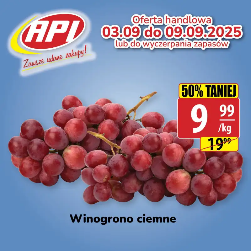 API Market - gazetka promocyjna Plakaty promocyjne od czwartku 04.09 do wtorku 09.09 - strona 3