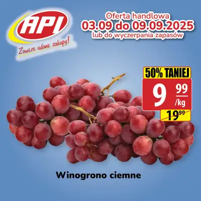 API Market - gazetka promocyjna Plakaty promocyjne od czwartku 04.09 do wtorku 09.09 - strona 3 API Market - gazetka promocyjna Plakaty promocyjne od czwartku 04.09 do wtorku 09.09 - strona 3