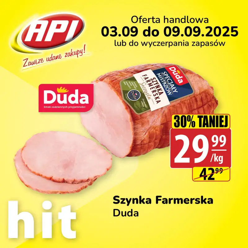 API Market - gazetka promocyjna Plakaty promocyjne od czwartku 04.09 do wtorku 09.09 - strona 2