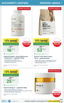 Erli - gazetka promocyjna W zdrowym stylu – TOP promocje ERLI! od czwartku 04.09 do niedzieli 14.09 - strona 3 Erli - gazetka promocyjna W zdrowym stylu – TOP promocje ERLI! od czwartku 04.09 do niedzieli 14.09 - strona 3