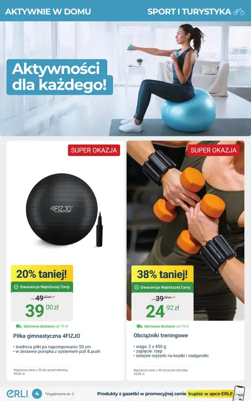 Erli - gazetka promocyjna W zdrowym stylu – TOP promocje ERLI! od czwartku 04.09 do niedzieli 14.09 - strona 4