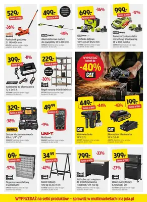 Jula - gazetka promocyjna Więcej okazji na wyprzedaży od czwartku 04.09 do środy 17.09 - strona 5 Jula - gazetka promocyjna Więcej okazji na wyprzedaży od czwartku 04.09 do środy 17.09 - strona 5