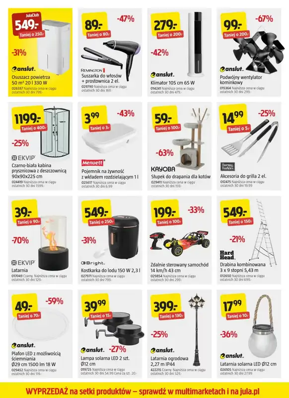 Jula - gazetka promocyjna Więcej okazji na wyprzedaży od czwartku 04.09 do środy 17.09 - strona 6