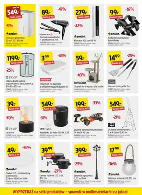 Jula - gazetka promocyjna Więcej okazji na wyprzedaży od czwartku 04.09 do środy 17.09 - strona 6 Jula - gazetka promocyjna Więcej okazji na wyprzedaży od czwartku 04.09 do środy 17.09 - strona 6