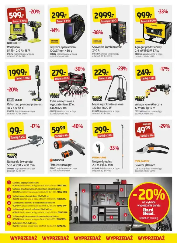 Jula - gazetka promocyjna Więcej okazji na wyprzedaży od czwartku 04.09 do środy 17.09 - strona 2