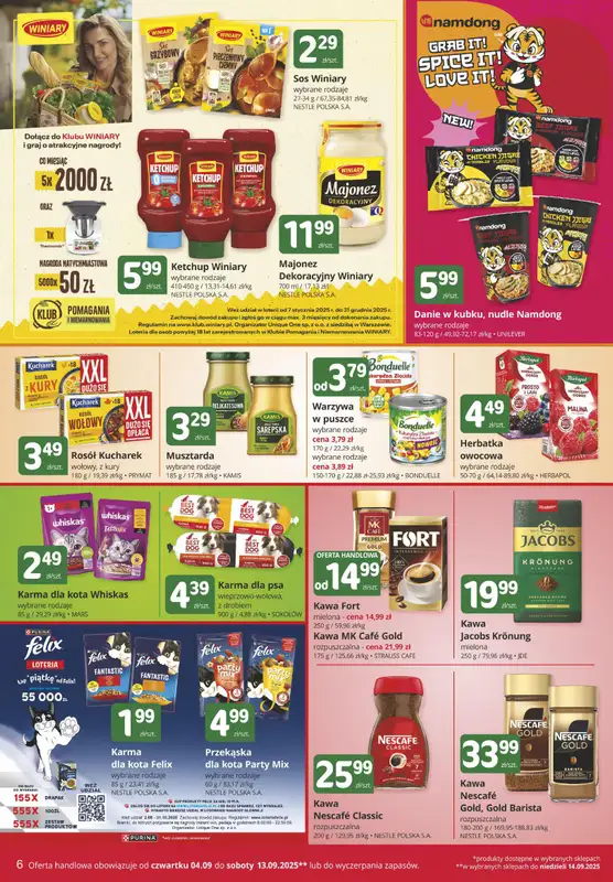 Marketvita - gazetka promocyjna Gazetka od piątku 05.09 do soboty 13.09 - strona 6