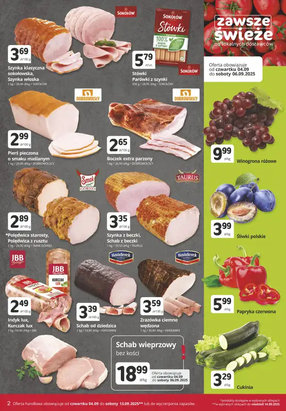 Marketvita - gazetka promocyjna Gazetka od piątku 05.09 do soboty 13.09 - strona 2