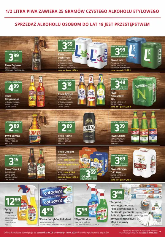 Marketvita - gazetka promocyjna Gazetka od piątku 05.09 do soboty 13.09 - strona 7