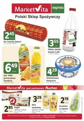 Marketvita - gazetka promocyjna Gazetka Express od piątku 05.09 do soboty 13.09