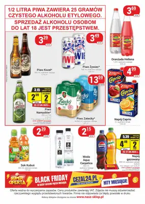 Delikatesy Sezam - gazetka promocyjna Gazetka od czwartku 18.09 do środy 01.10 - strona 4