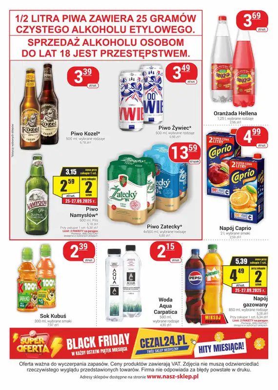 Delikatesy Sezam - gazetka promocyjna Gazetka od czwartku 18.09 do środy 01.10 - strona 4