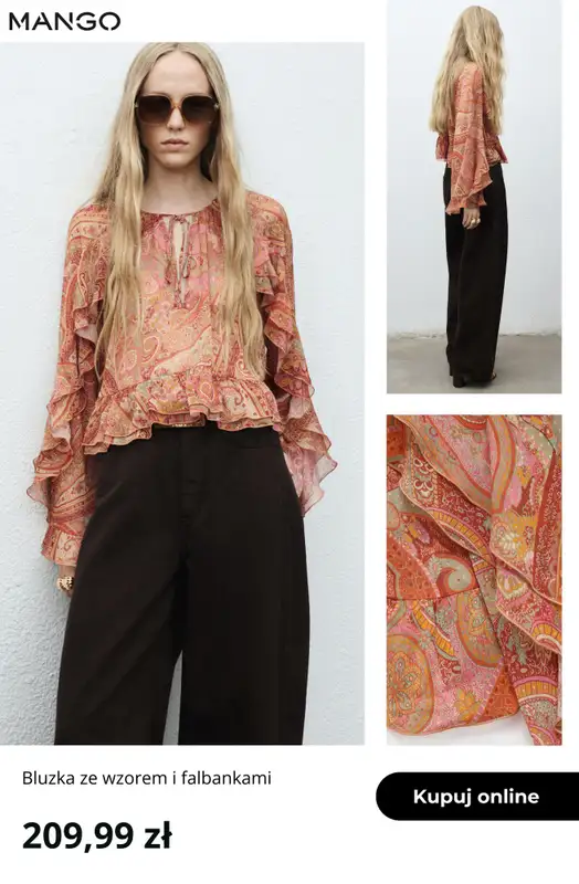 Mango - gazetka promocyjna Kolekcja Boho od piątku 05.09  - strona 9