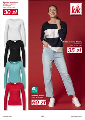 KiK - gazetka promocyjna Gazetka od poniedziałku 08.09 do niedzieli 14.09 - strona 9