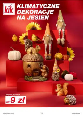 KiK - gazetka promocyjna Gazetka od poniedziałku 08.09 do niedzieli 14.09 - strona 14