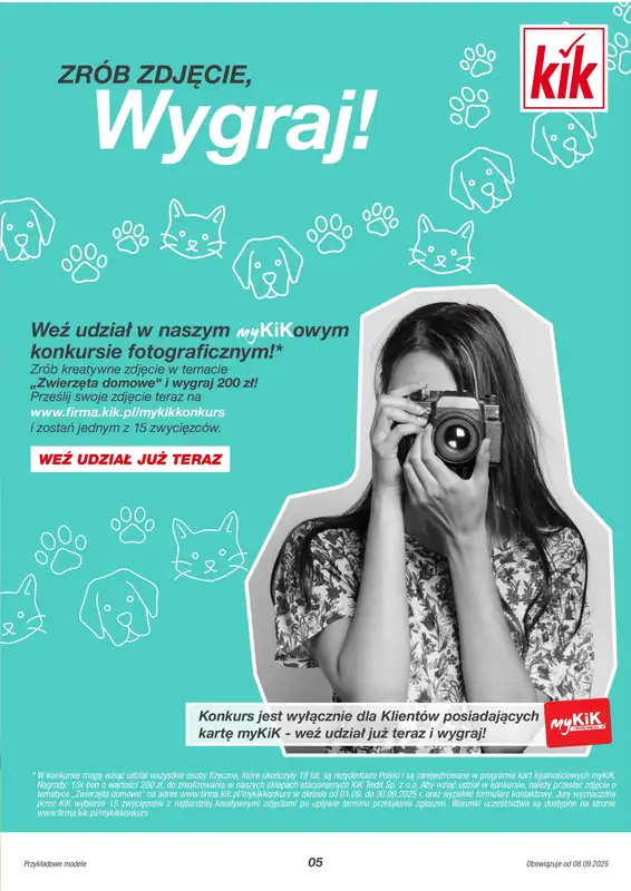 KiK - gazetka promocyjna Gazetka od poniedziałku 08.09 do niedzieli 14.09 - strona 5