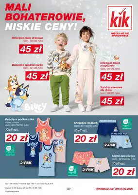 KiK - gazetka promocyjna Gazetka od poniedziałku 08.09 do niedzieli 14.09