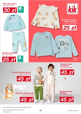 KiK - gazetka promocyjna Gazetka od poniedziałku 08.09 do niedzieli 14.09 - strona 3
