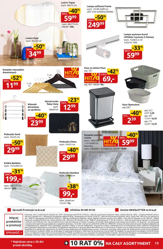 Black Red White - gazetka promocyjna Moc urodzinowych rabatów od poniedziałku 08.09 do środy 24.09 - strona 19