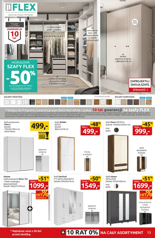 Black Red White - gazetka promocyjna Moc urodzinowych rabatów od poniedziałku 08.09 do środy 24.09 - strona 13