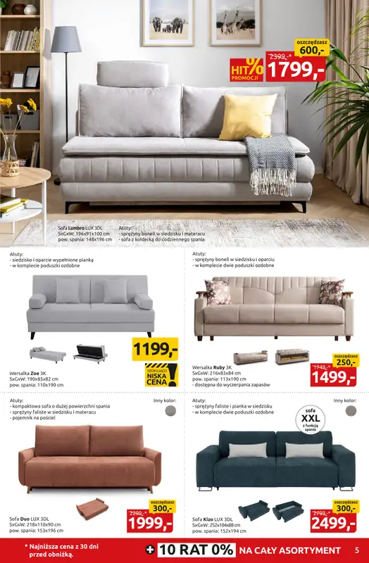 Black Red White - gazetka promocyjna Moc urodzinowych rabatów od poniedziałku 08.09 do środy 24.09 - strona 5