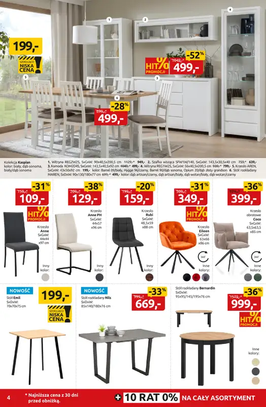 Black Red White - gazetka promocyjna Moc urodzinowych rabatów od poniedziałku 08.09 do środy 24.09 - strona 4