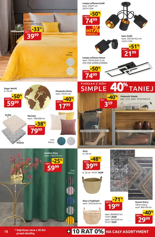 Black Red White - gazetka promocyjna Moc urodzinowych rabatów od poniedziałku 08.09 do środy 24.09 - strona 18