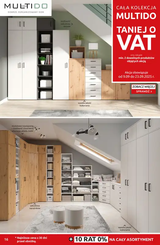 Black Red White - gazetka promocyjna Moc urodzinowych rabatów od poniedziałku 08.09 do środy 24.09 - strona 16