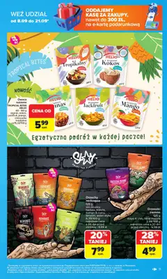 Carrefour - gazetka promocyjna Gazetka Carrefour od poniedziałku od poniedziałku 08.09 do soboty 13.09 - strona 11