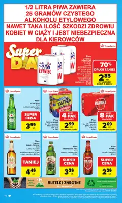 Carrefour - gazetka promocyjna Gazetka Carrefour od poniedziałku od poniedziałku 08.09 do soboty 13.09 - strona 46