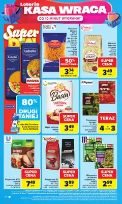 Carrefour - gazetka promocyjna Gazetka Carrefour od poniedziałku od poniedziałku 08.09 do soboty 13.09 - strona 34