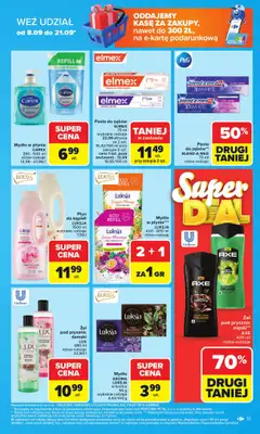 Carrefour - gazetka promocyjna Gazetka Carrefour od poniedziałku od poniedziałku 08.09 do soboty 13.09 - strona 51