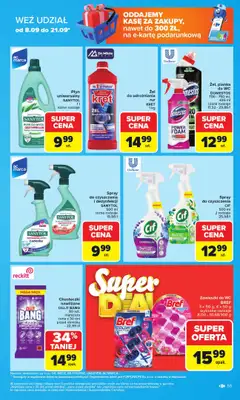 Carrefour - gazetka promocyjna Gazetka Carrefour od poniedziałku od poniedziałku 08.09 do soboty 13.09 - strona 55