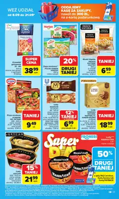 Carrefour - gazetka promocyjna Gazetka Carrefour od poniedziałku od poniedziałku 08.09 do soboty 13.09 - strona 23