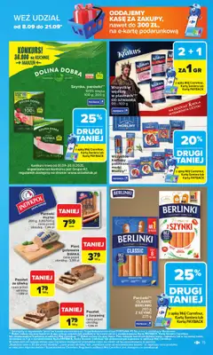 Carrefour - gazetka promocyjna Gazetka Carrefour od poniedziałku od poniedziałku 08.09 do soboty 13.09 - strona 15