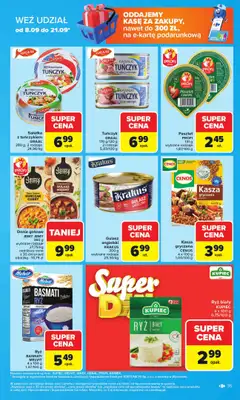 Carrefour - gazetka promocyjna Gazetka Carrefour od poniedziałku od poniedziałku 08.09 do soboty 13.09 - strona 35