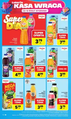 Carrefour - gazetka promocyjna Gazetka Carrefour od poniedziałku od poniedziałku 08.09 do soboty 13.09 - strona 42