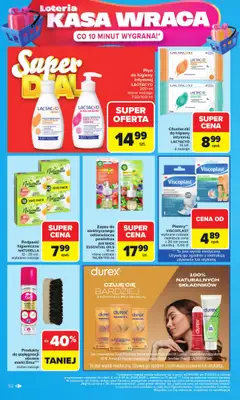 Carrefour - gazetka promocyjna Gazetka Carrefour od poniedziałku od poniedziałku 08.09 do soboty 13.09 - strona 52