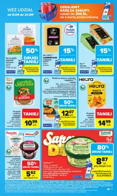 Carrefour - gazetka promocyjna Gazetka Carrefour od poniedziałku od poniedziałku 08.09 do soboty 13.09 - strona 17